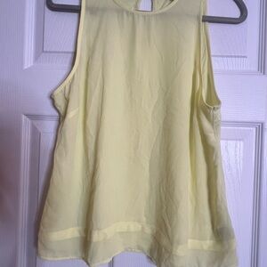 The Limited Light Yellow Tank Top